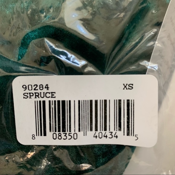 The Vanity Room NWT Nordstrom’s Crushed Velvet Faux Wrap Dress Size XS - Picture 10 of 12